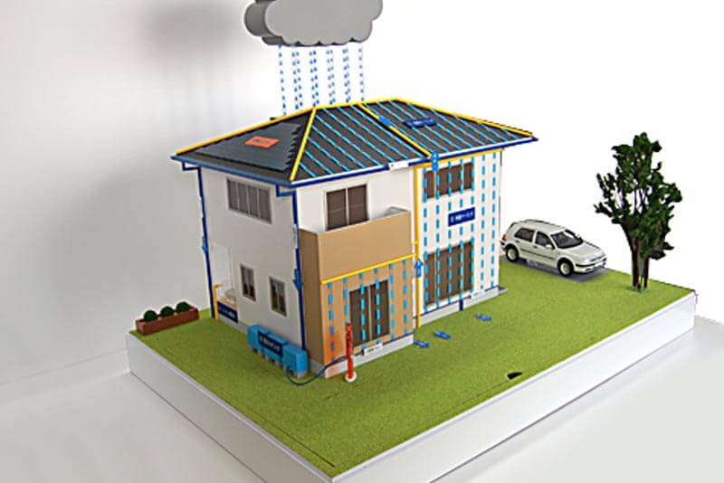 14 雨水利用住宅模型