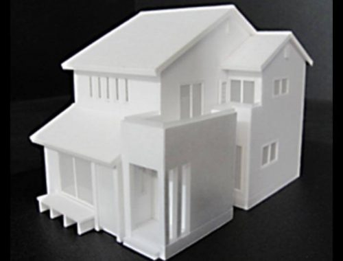 05 住宅模型_ホワイト