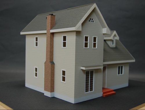 08 住宅模型_カラー