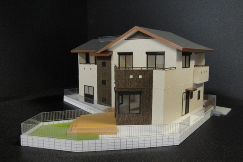 09 住宅模型_カラー