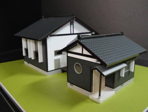 10 住宅模型_カラー