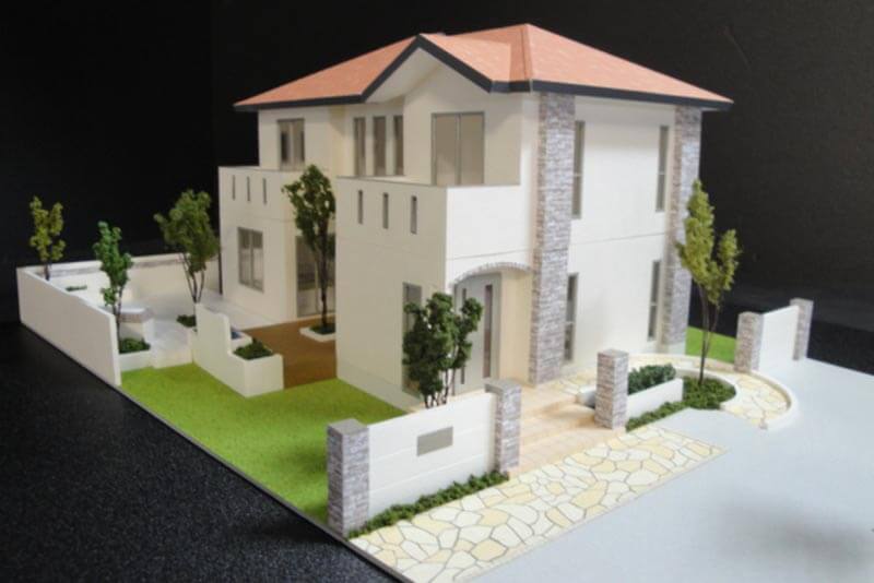 13 住宅模型_カラー
