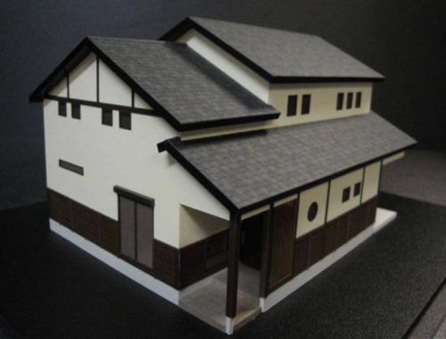 14 住宅模型_カラー