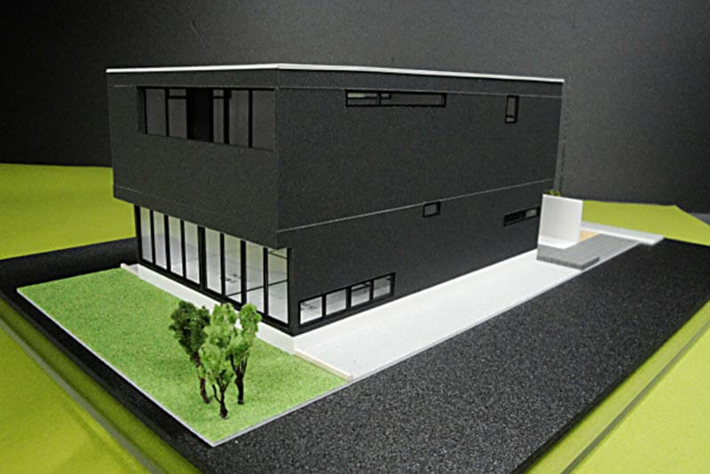 19 住宅模型_カラー
