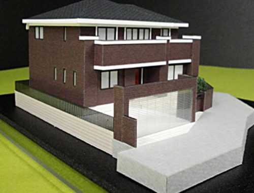 20 住宅模型_カラー