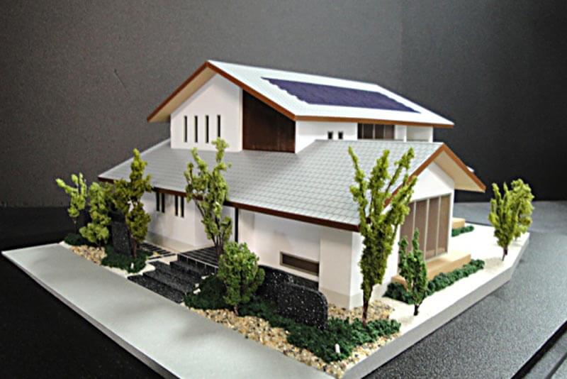 22 住宅模型_カラー