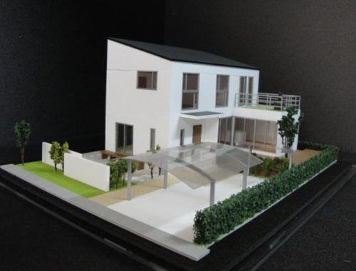 24 住宅模型_カラー