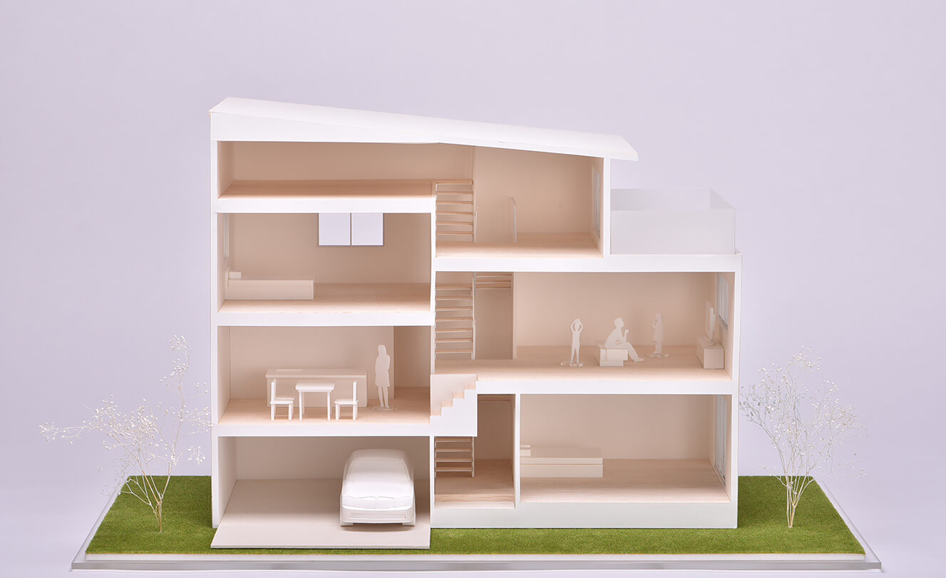 住宅建築模型