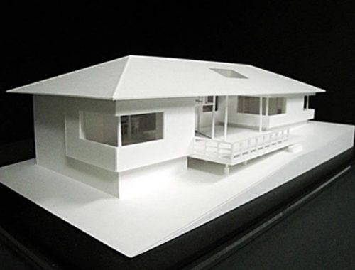 31 住宅模型_ホワイト（スタディ模型）
