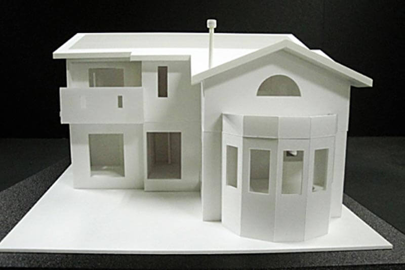 33 住宅模型_ホワイト（スタディ模型）