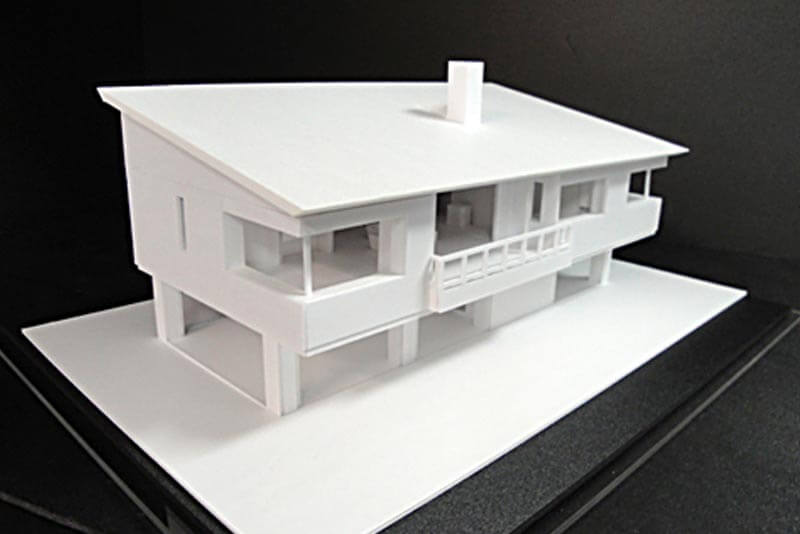 37 住宅模型_ホワイト（スタディ模型）