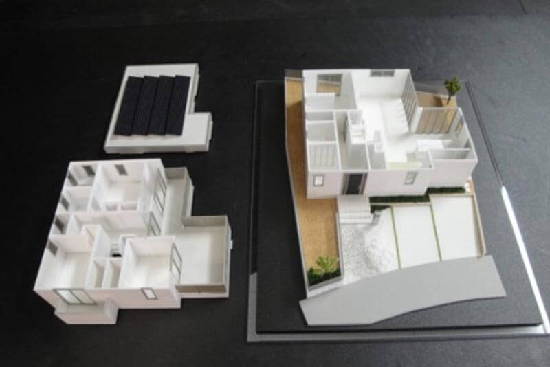 40 住宅模型_カラー