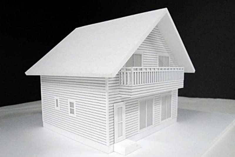 41 住宅模型_ホワイト（スタディ模型）