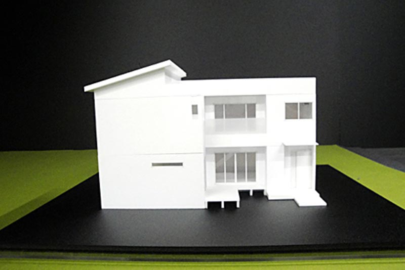 45 住宅模型_ホワイト（スタディ模型）