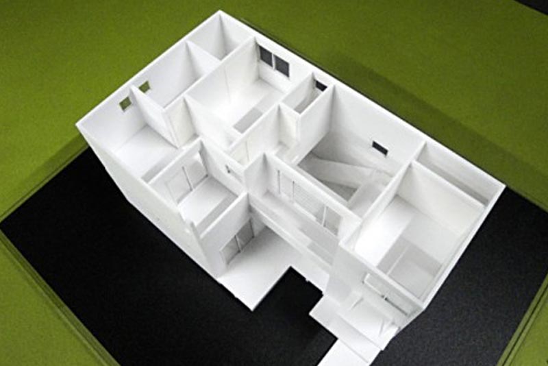 45 住宅模型_ホワイト（スタディ模型）