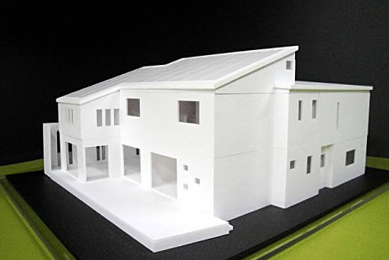 49 住宅模型_ホワイト（スタディ模型）