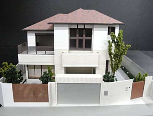 50 住宅模型_カラー